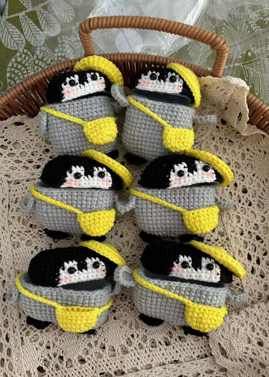 Penguin crochet AirPods Case